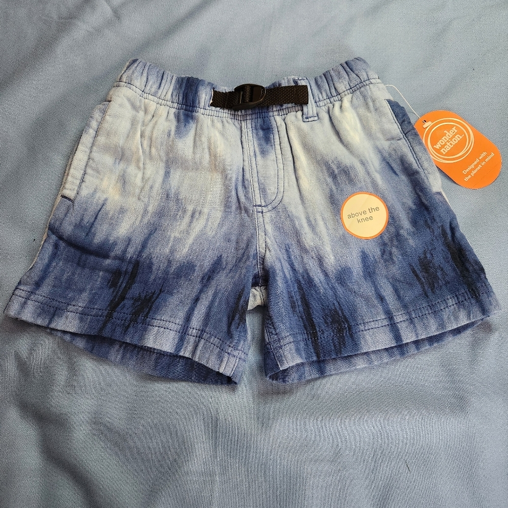 Husky Nation Buckle-up Boy Shorts Color Blue Size S(6-7)